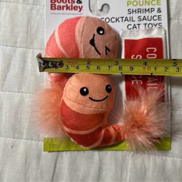 Boots & Barkley Catnip POUNCE Shrimp & Cocktail Sauce Cat Toy - Picture 11 of 11